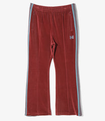 Boot-Cut Track Pant - C/PE Velour