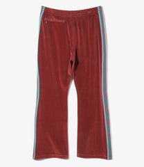 Boot-Cut Track Pant - C/PE Velour