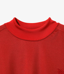 Mock Neck Shirt - Bright Jersey