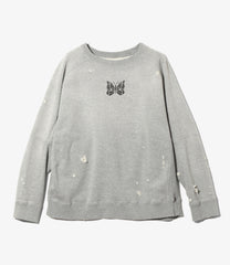 Deconstructed Sweat Shirt - Cotton French Terry