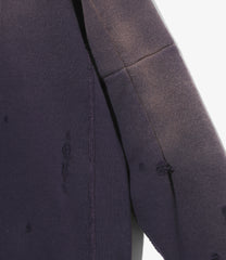 Deconstructed Sweat Shirt - Cotton French Terry