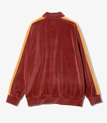 Side Line Pullover Shirt-C/PE Velour