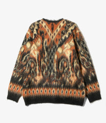 Mohair Cardigan - Paisley