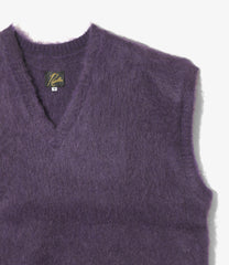 Mohair Knit Vest - Solid