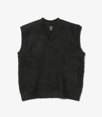 Mohair Knit Vest - Solid