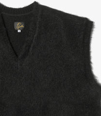 Mohair Knit Vest - Solid