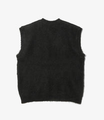 Mohair Knit Vest - Solid