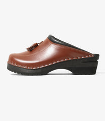 Swedish Clog - Tassel / Smooth