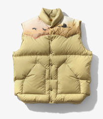 〈NEEDLES〉x〈ROCKY MOUNTAIN FEATHERBED〉Down Vest