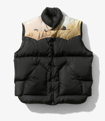 〈NEEDLES〉x〈ROCKY MOUNTAIN FEATHERBED〉Down Vest