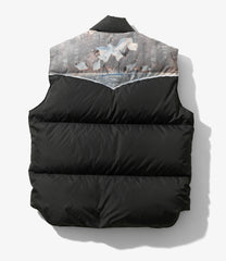 〈NEEDLES〉x〈ROCKY MOUNTAIN FEATHERBED〉Down Vest