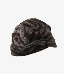 Bird Shooting Cap-Poly Fleece/Print
