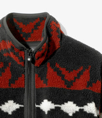Piping Jacket - Poly Boa Jacquard
