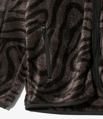 Piping Jacket - Poly Fleece / Printed