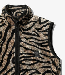 Piping Vest - Poly Fleece / Printed