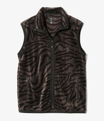 Piping Vest - Poly Fleece / Printed