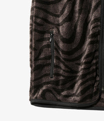 Piping Vest - Poly Fleece / Printed