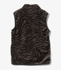 Piping Vest - Poly Fleece / Printed
