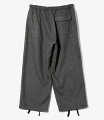 String Balloon Pant - Wool Nep Tweed
