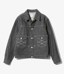 Trucker Jacket - 13oz Nep Denim