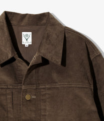 Trucker Jacket - 13W Corduroy