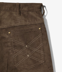 5P Pant - 13W Corduroy