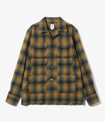 6 Pocket Shirt - Cotton Plaid