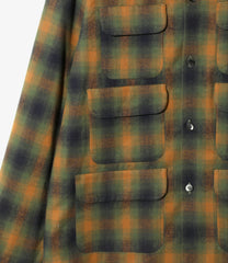 6 Pocket Shirt - Cotton Plaid