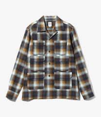 6 Pocket Shirt - Cotton Plaid