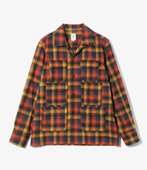 6 Pocket Shirt - Cotton Plaid