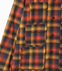 6 Pocket Shirt - Cotton Plaid