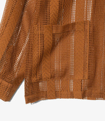 L/S Cabana Shirt - Poly Lace Jq.