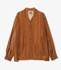 L/S Cabana Shirt - Poly Lace Jq.