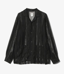 L/S Cabana Shirt - Poly Lace Jq.