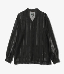 L/S Cabana Shirt - Poly Lace Jq.