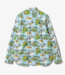 Work Shirt - Flannel Cloth / Printed