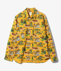 Work Shirt - Flannel Cloth / Printed