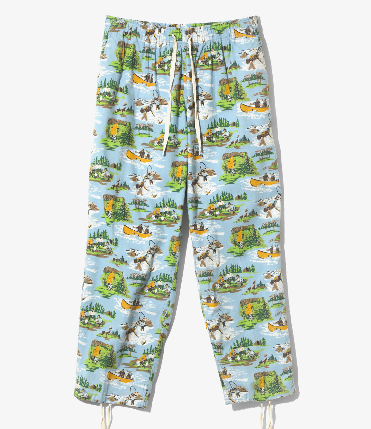 String Cuff Balloon Pant-Flannel Print – NEPENTHES ONLINE STORE