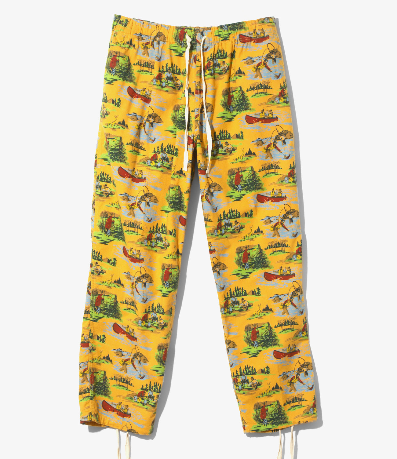 String Cuff Balloon Pant-Flannel Print – NEPENTHES ONLINE STORE