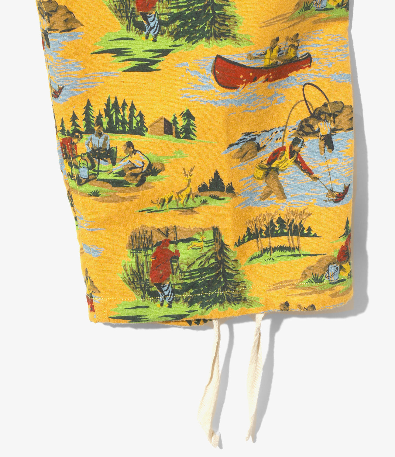 String Cuff Balloon Pant-Flannel Print – NEPENTHES ONLINE STORE