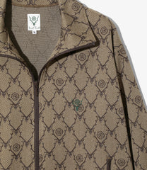 Trainer Jacket-Poly Jq./Skull&Target