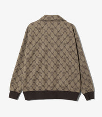Trainer Jacket-Poly Jq./Skull&Target