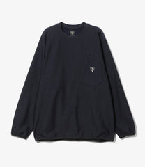 Crew Neck Scouting Shirt - N/PE/PU Tricot Jersey