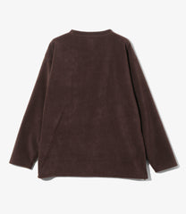 S.S. Crew Neck Shirt - Poly Fleece