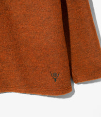 S.S. V Neck Cardigan - Boiled Jersey