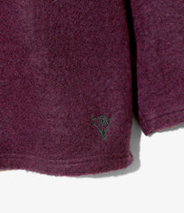 S.S. V Neck Cardigan - Boiled Jersey