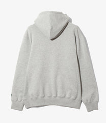 Emb. Hooded Sweat Shirt - Cotton French Terry