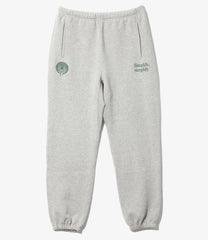Emb. String Sweat Pant - Cotton French Terry