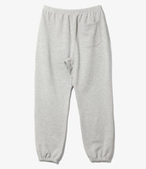 Emb. String Sweat Pant - Cotton French Terry