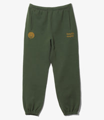 Emb. String Sweat Pant - Cotton French Terry